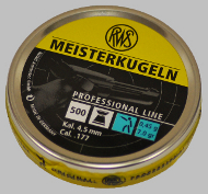 RWS Meisterkugeln Pistol (Yellow tin)